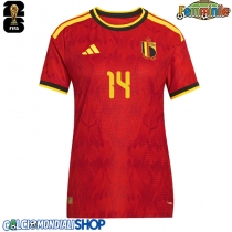 Maglie da calcio Belgio Dodi Lukebakio #14 Prima Maglia Femminile Mondiali 2026  Manica Corta
